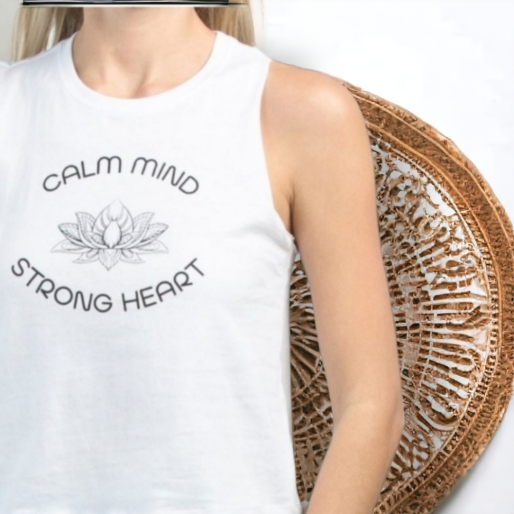 Yoga sleeveless top by miken women's size xl